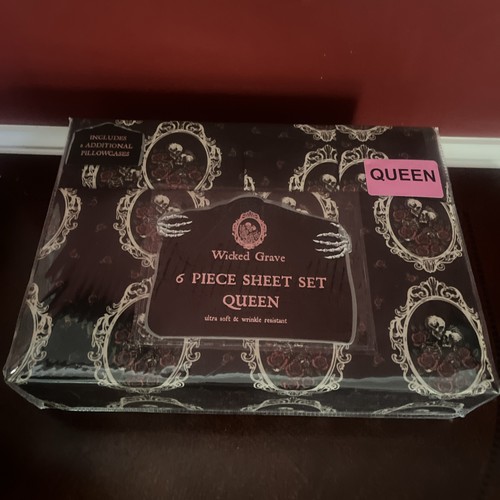 Wicked grave queen sheet - queen, set