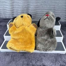 Sooty and Sweep Glove Puppets 10" with Squeaker Soft Plush 2019