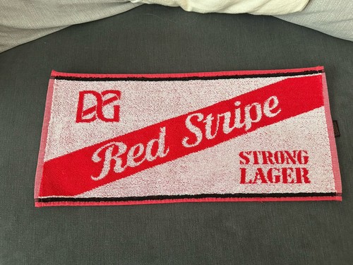 Red stripe jamaican strong - red,