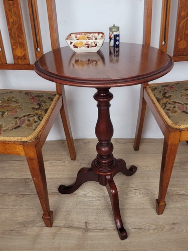 Victorian pedestal tripod - pedestal,