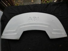 Caravan wheel arch cover, spat