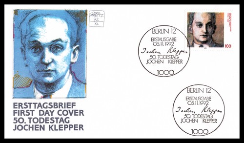 Federal fdc berlin 1992 jochen - berlin,