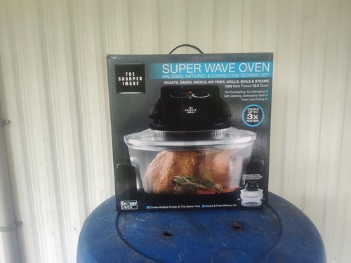 Super wave oven sharper image - oven,
