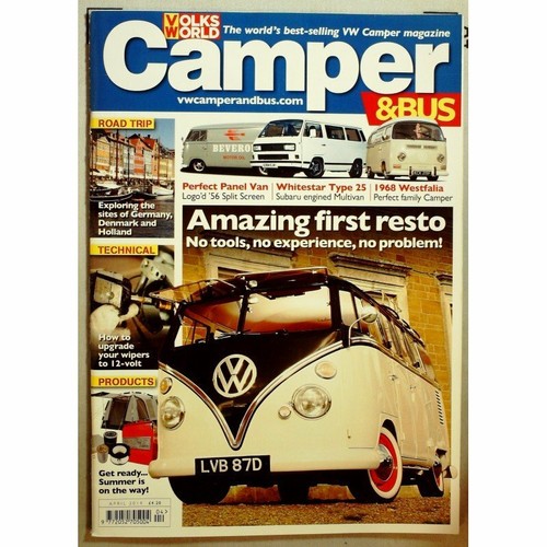 Camper bus magazine april - camper,