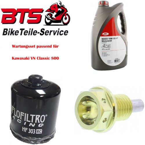 Set oil filter drain - set, plug