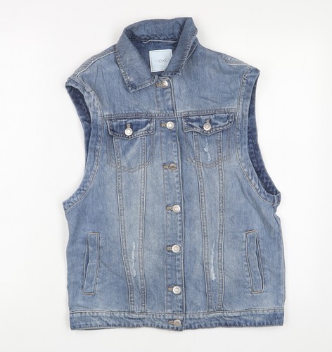 Next girls blue gilet - girls, jacket