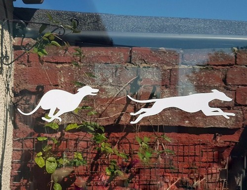 Large sighthound sticker - large,