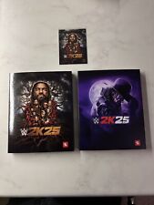 WWE 2K25 PS5 Slip Cover Game Sleeve  X2 + WWE 2K25 Trading Card - No Game