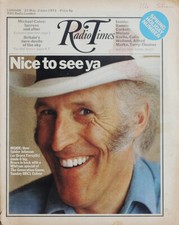 RADIO TIMES 27 MAY 1972 . BRUCE FORSYTH FRONT COVER . FRANK BELLAMY ILLUSTRATION