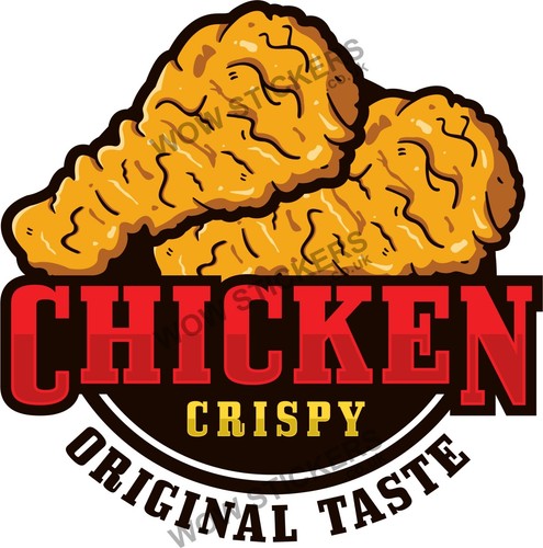 Chicken crispy kfc sticker