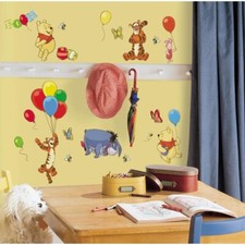 Winnie The Pooh & Friends 38 Wall Decals baby Nursery Room Decor Disney Stickers
