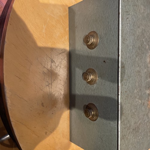 Vintage strong box combination - box,