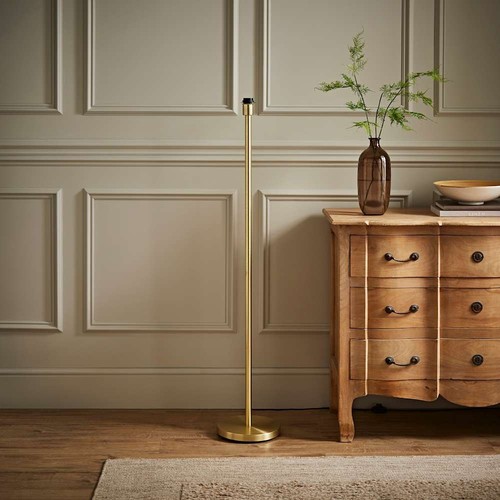 Floor lamp base metal stem - floor,