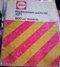 BSA  SPARE PARTS BOOK  FOR