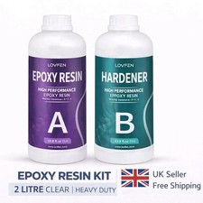 2L Epoxy Resin Kit Clear 1:1