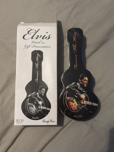 Elvis presley watch tin - elvis, in