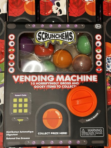 Scrunchems vending machine - machine, –