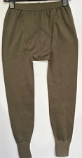 Pack of 2 Thermal Long Johns Y Front British Army Issue Olive Green