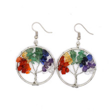 1 Pair Natural crystal gravel