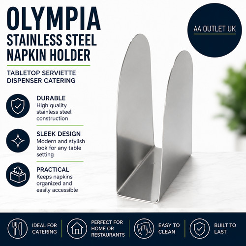 Olympia stainless steel - steel, napkin