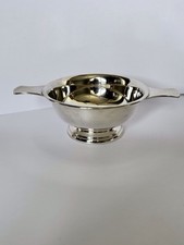 QEII Sterling Silver Quaich