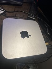 Mac mini, upgraded 2022, serviced 2025: Intel I5 1.4 GHz, 1TB SSD, 4GB RAM.