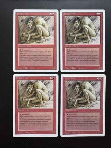 Mtg sedge troll revised - sedge,
