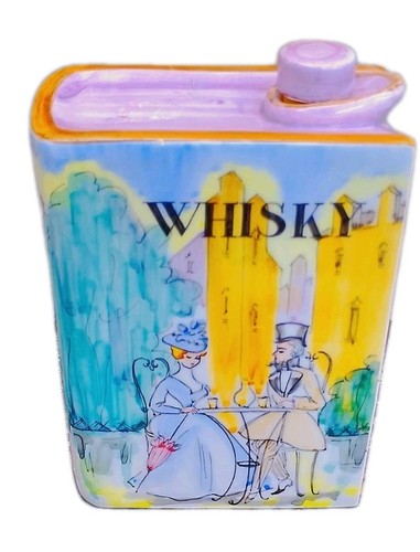 Vintage italian ceramic whisky - italian,