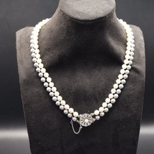 Simulated Pearl Necklace