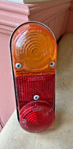 Vintage lucas l657 - rear, lamp