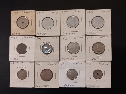 Old foreign coins - foreign,