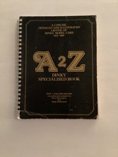 A 2 Z Dinky specialised book Concise Illustrated English Dinky Cars 1933 To 1980