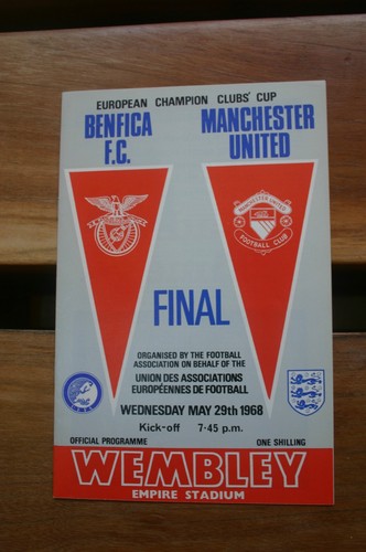 Benfica man utd - v, 1968