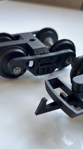 Roller bearing bogies - bearing, scale