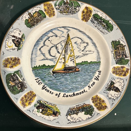 Larchmont commemorative plate