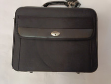 Antler Laptop Carry Bag Case Black Fabric Shoulder Strap Handle Carrier