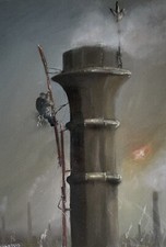 Fred Dibnah Steeplejack Print 