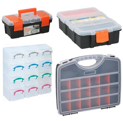 Tool storage box organiser - box,