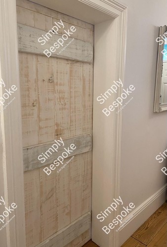Pine ledged doors - doors, to