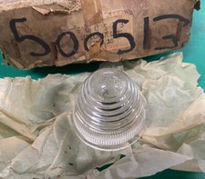 NOS Land Rover Series 2 1958 1959 Front SPARTO Side Light Lens 500513 GENUINE