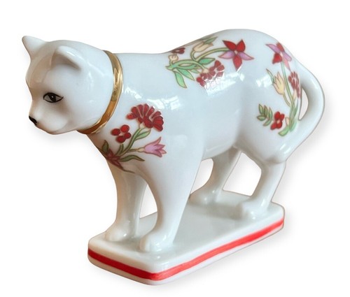 Franklin mint cat curio - mint,