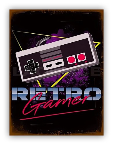 Gaming retro gamer - "retro, gamer"