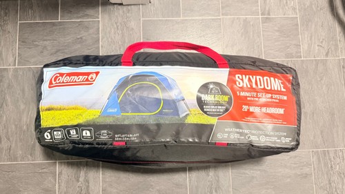 Coleman dark room skydome tent - room,