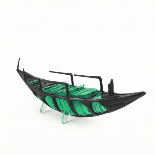 Decorative boat sculpture - boat,
