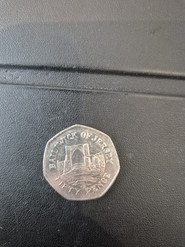 50p coin balliwick jersey - of,