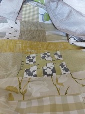 Handmade Contemporary  Quilted Bed Throw For A Single Bed