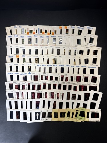 150 vintage photo slides - photo,