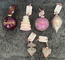 Harrods Larger Baubles - new with tags
