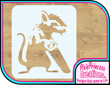 Banksy JA Rat Saw Mylar