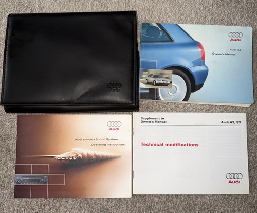 Audi owners handbook - audi, a3